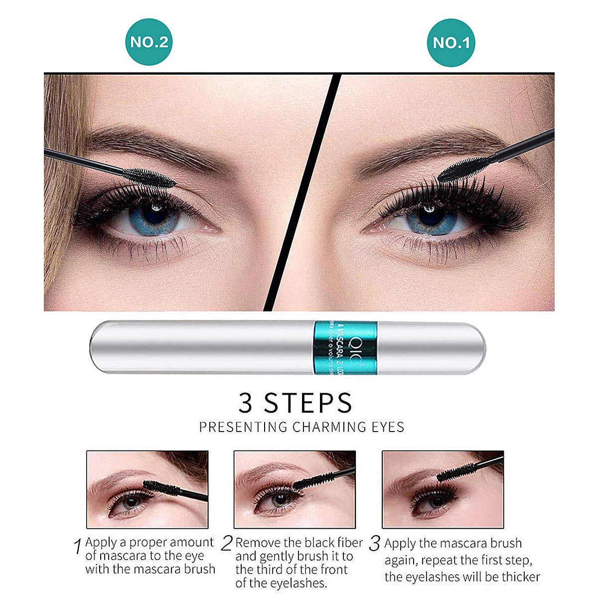 ritastic™ Waterproof Mega Length Mascara