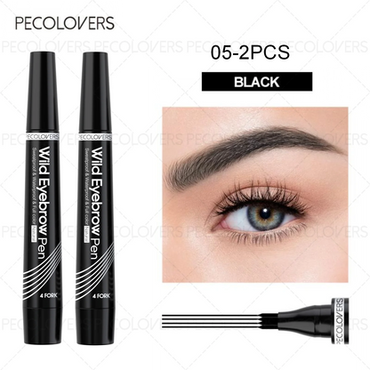 ritastic™ 4 Split Tip Eyebrow Tattoo Pen – Waterproof & Long-Lasting
