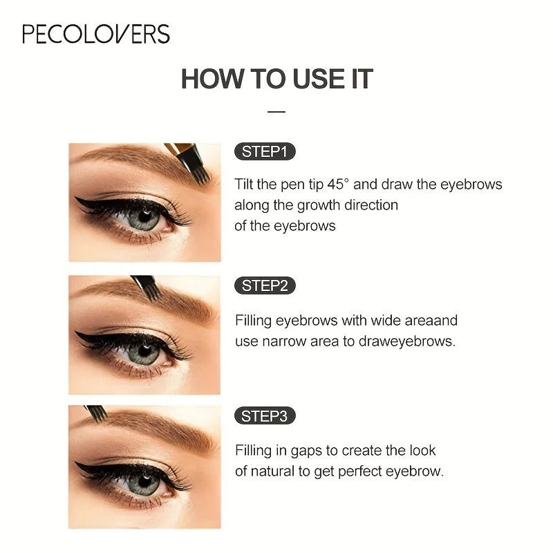 ritastic™ 4 Split Tip Eyebrow Tattoo Pen – Waterproof & Long-Lasting
