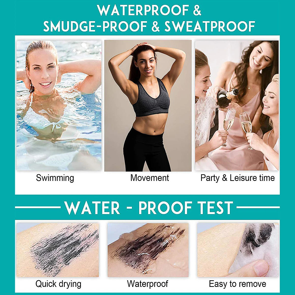 ritastic™ Waterproof Mega Length Mascara