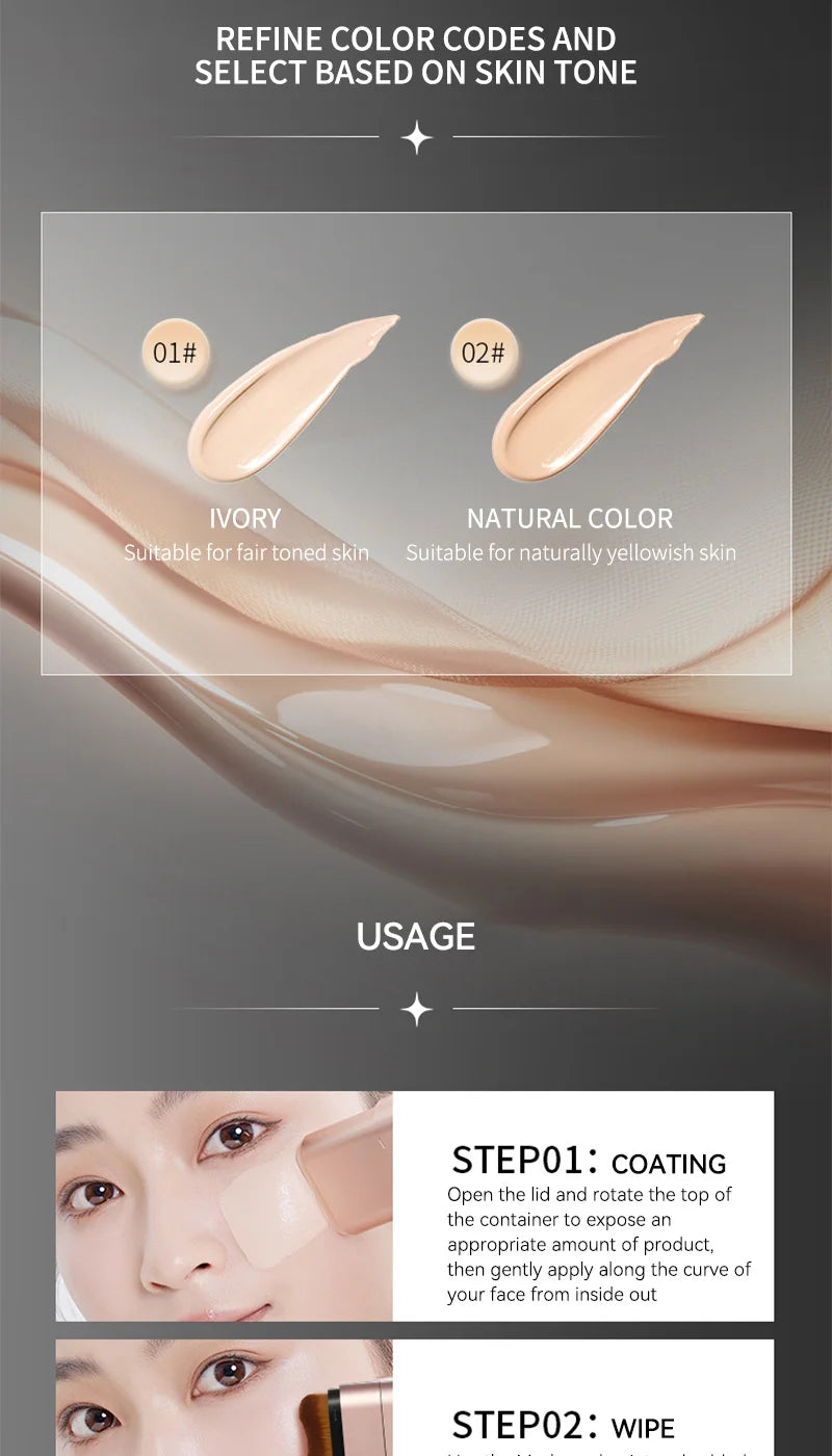 ritastic™ Lightweight Moisturizing Foundation for a Natural Glow