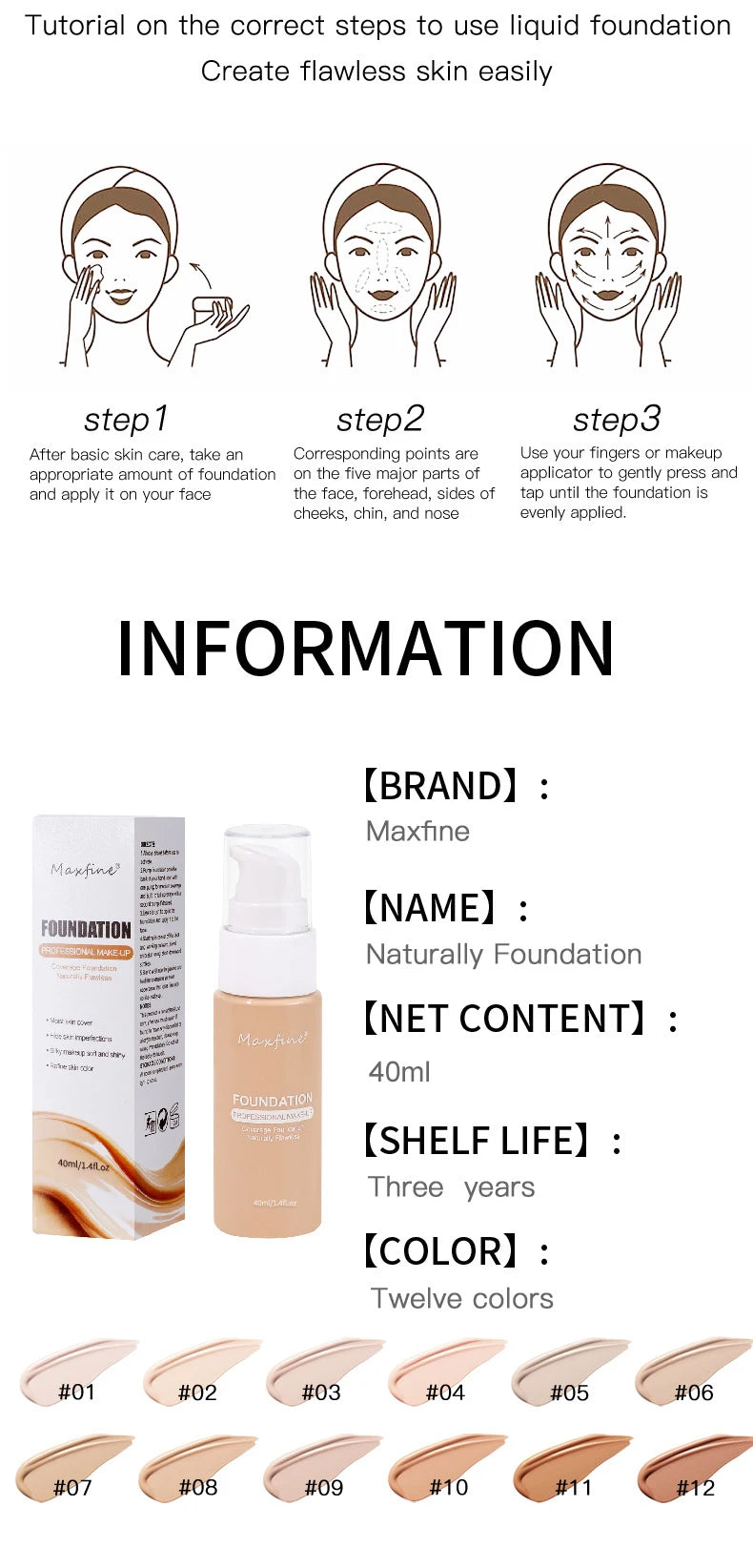 ritastic™ Waterproof Matte Foundation