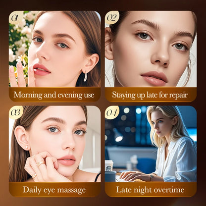 ritastic™ Fine Lines Caffeine Eye Cream with Massage Roller