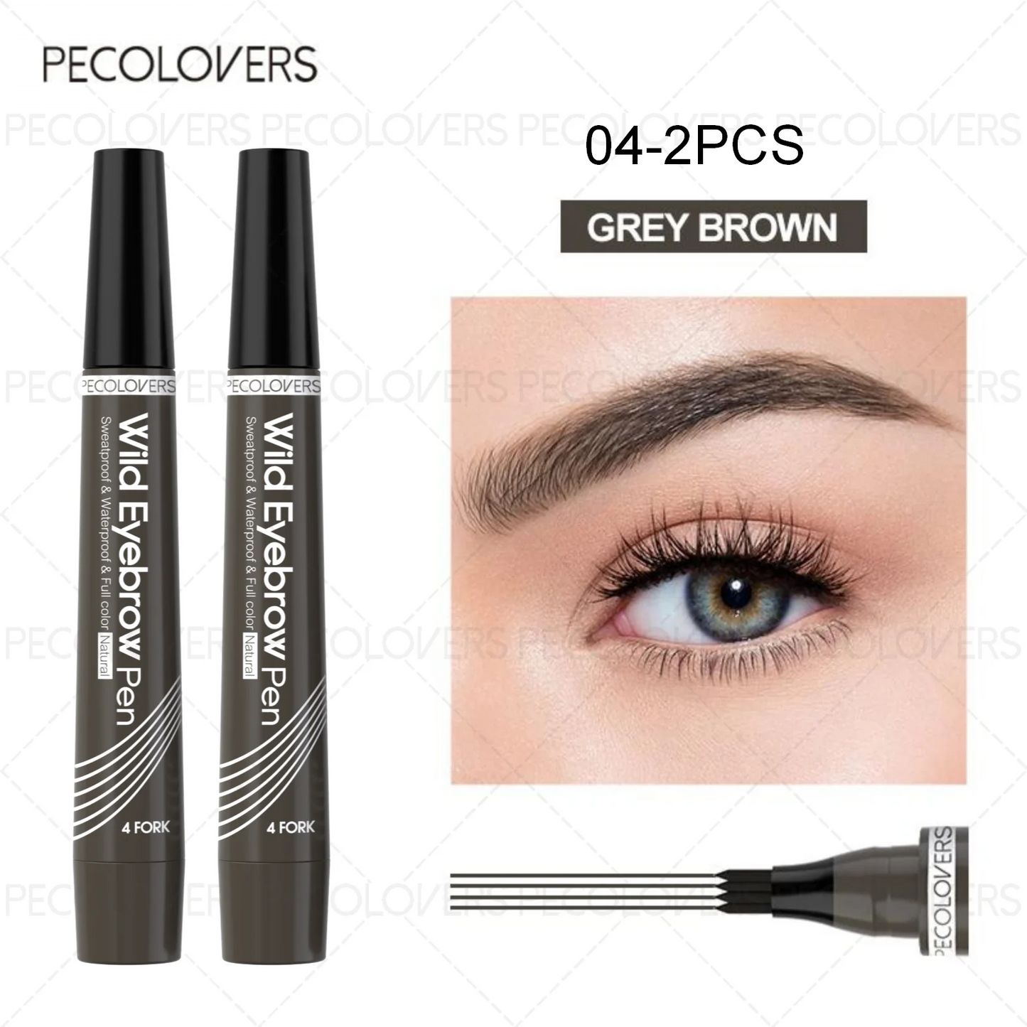 ritastic™ 4 Split Tip Eyebrow Tattoo Pen – Waterproof & Long-Lasting